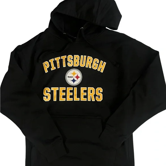 New with tags - Black Steelers Sweatshirt - Picture 2 of 5
